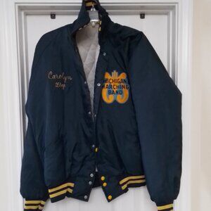 MICHIGAN MARCHING BAND Nylon Jacket Large